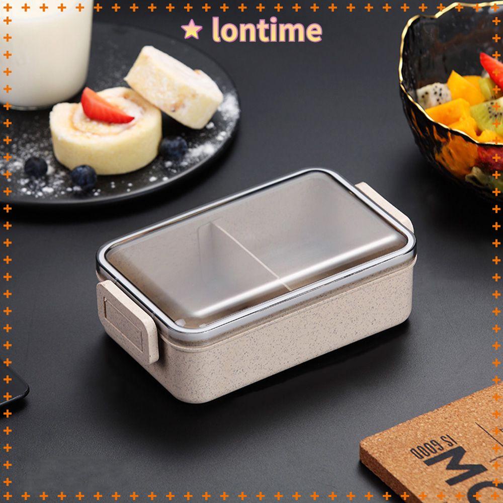 Hộp cơm trưa hâm nóng bằng nhựa lúa mạch lonzo Wheat Straw cho trẻ em