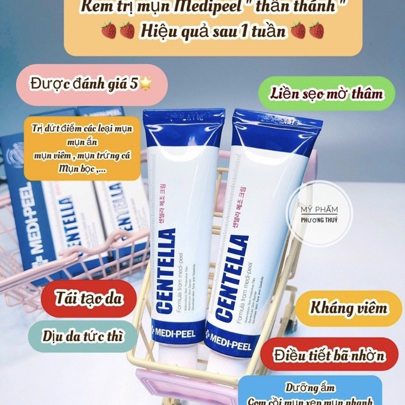 Kem Rau Má Giảm Mụn Phục Hồi Da MediPeel Centella Mezzo Cream | BigBuy360 - bigbuy360.vn