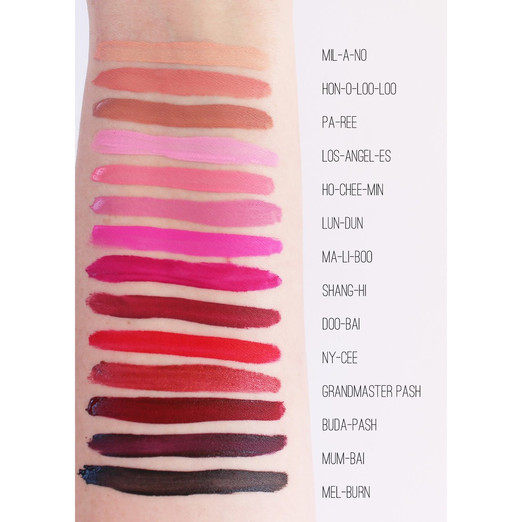 Son Kem Lì Lâu Trôi Mịn Môi - Australis Velourlips Matte Lip Cream