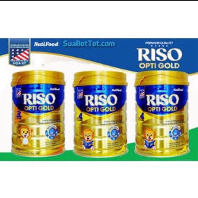 Riso opti gold 4- dinh dưỡng đặc chế cho hệ tiêu hóa khỏe mạnh
