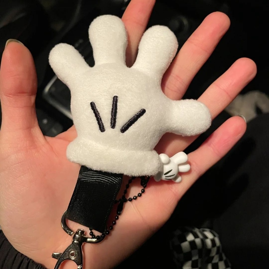 Móc Khóa Chuột Mickey Nhồi Bông Dễ Thương