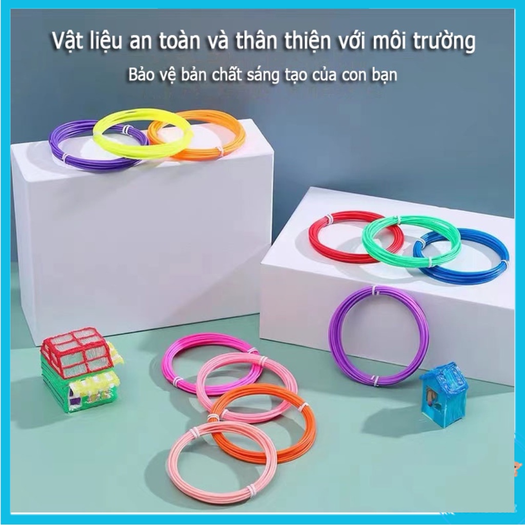 Cuộn mực vẽ cho bút 3D PLA nhiệt độ cao, PCL nhiệt độ thấp - Hobi Store