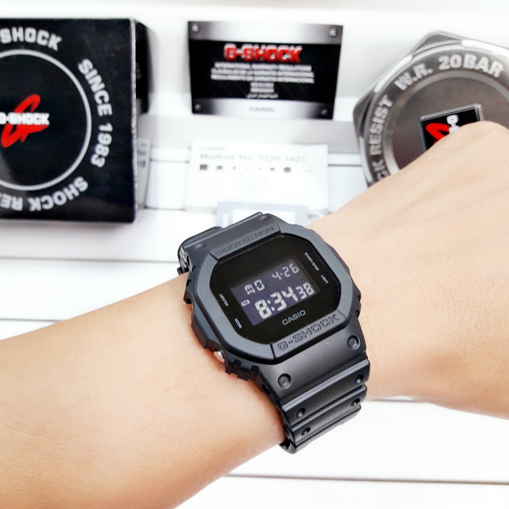 Đồng Hồ Điện Tử G-Shock Nam Nữ 💖𝑭𝑹𝑬𝑬𝑺𝑯𝑰𝑷💖 Đồng hồ Casio Kiểu Dáng Classic Chống Nước, Dây Đeo Cao Su | BigBuy360 - bigbuy360.vn
