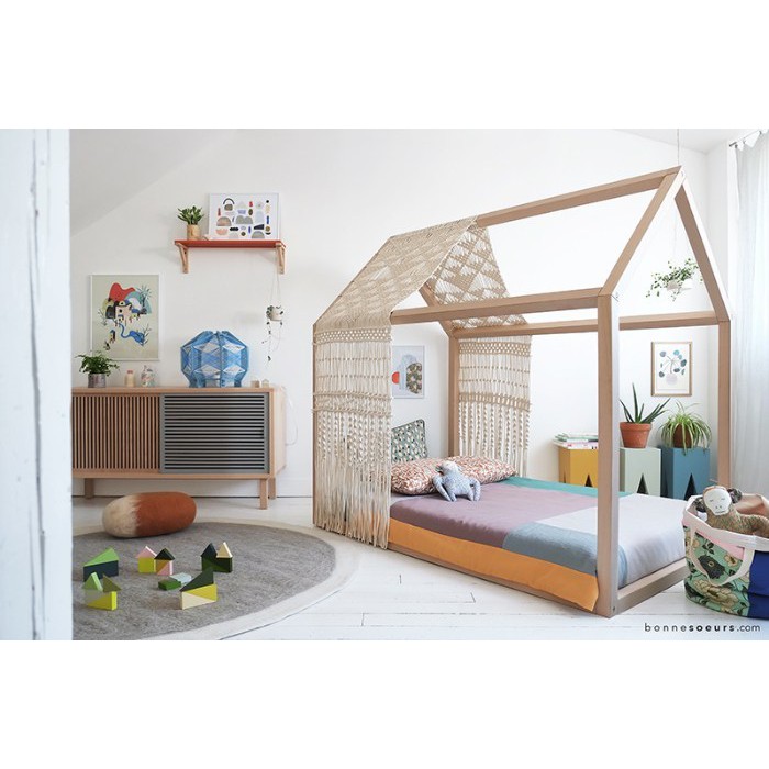 (GIÁ TẠI XƯỞNG) Giường Ngủ Cho Bé Mô Hình Ngôi Nhà 5D Gỗ Nhập Khẩu Cao Cấp + Combo Trọn Bộ Giải Pháp Ngủ Riêng | BigBuy360 - bigbuy360.vn