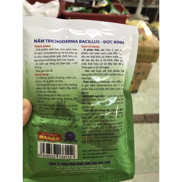 Chế phẩm sinh học Tritroderma gói 200gam