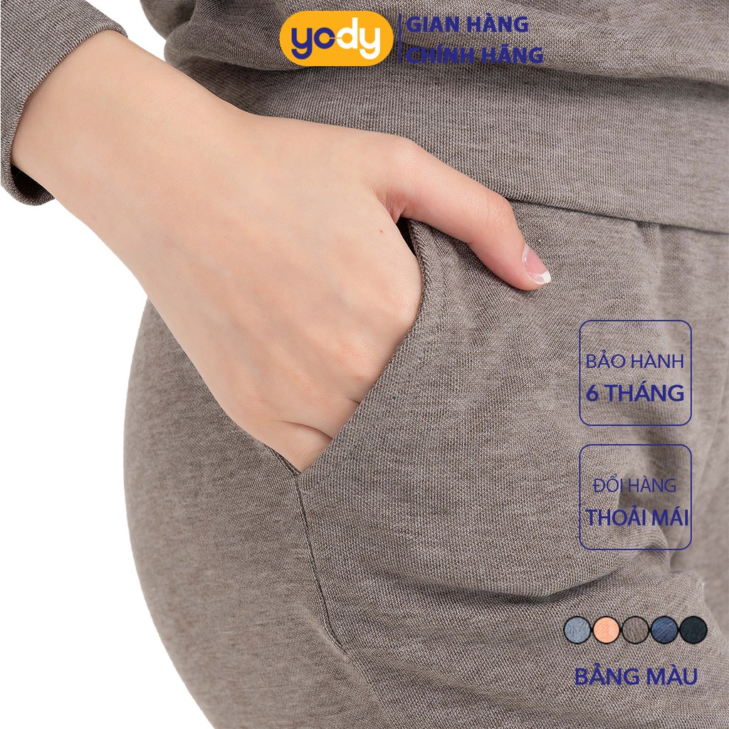 YODY đồ bộ nữ thu đông dài tay cao cấp BTN3092 #8