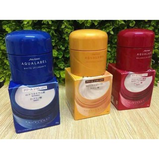Kem Dưỡng Da SHISEIDO AQUALABEL (vàng, xanh, đỏ) mẫu mới 50g