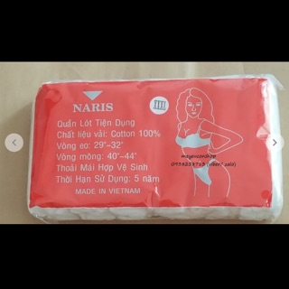 Quần lót giấy Naris