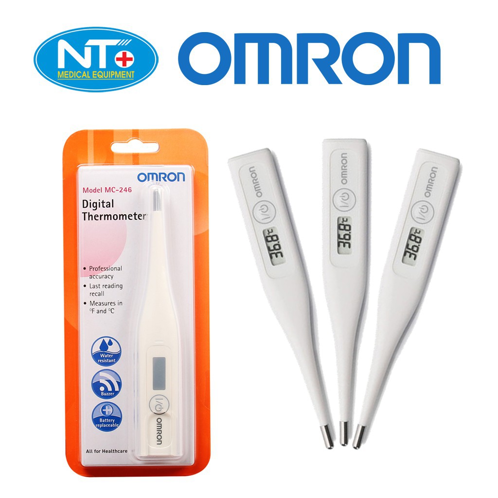 Nhiệt kế điện tử OMRON MC-246BẢO HÀNH 2 NĂM[thieetbiytehoaxuong]