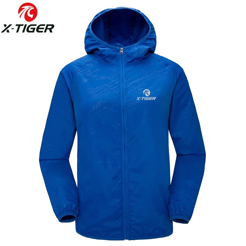 X-TIGER Áo Khoác Chống Gió / Tia UV Vải Mỏng Thời Trang Mùa Hè Cho Nam Và Nữ