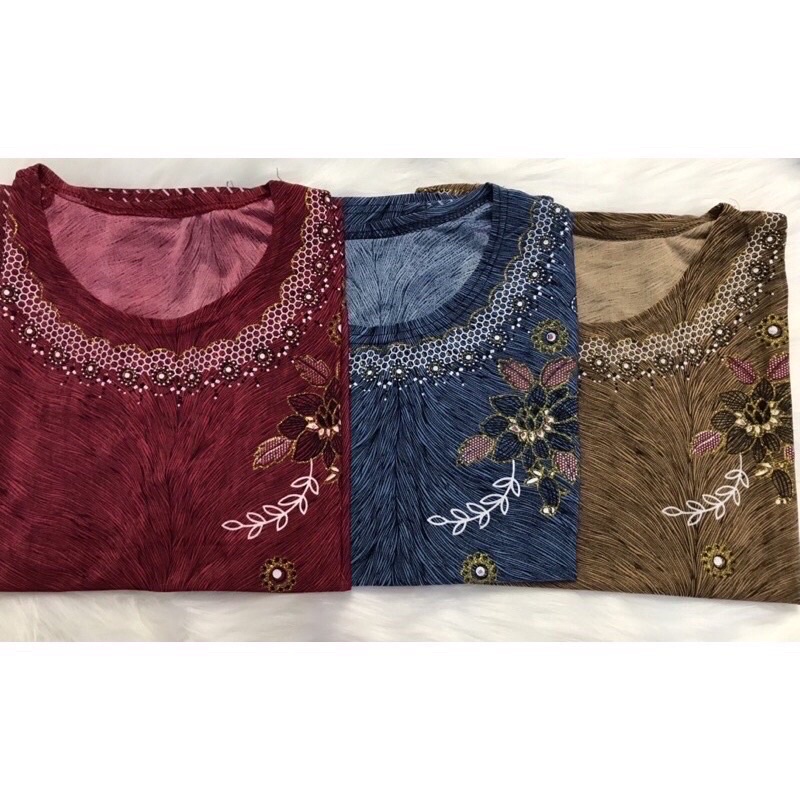 Đồ bộ hè cho người già chất vải thun mát lạnh