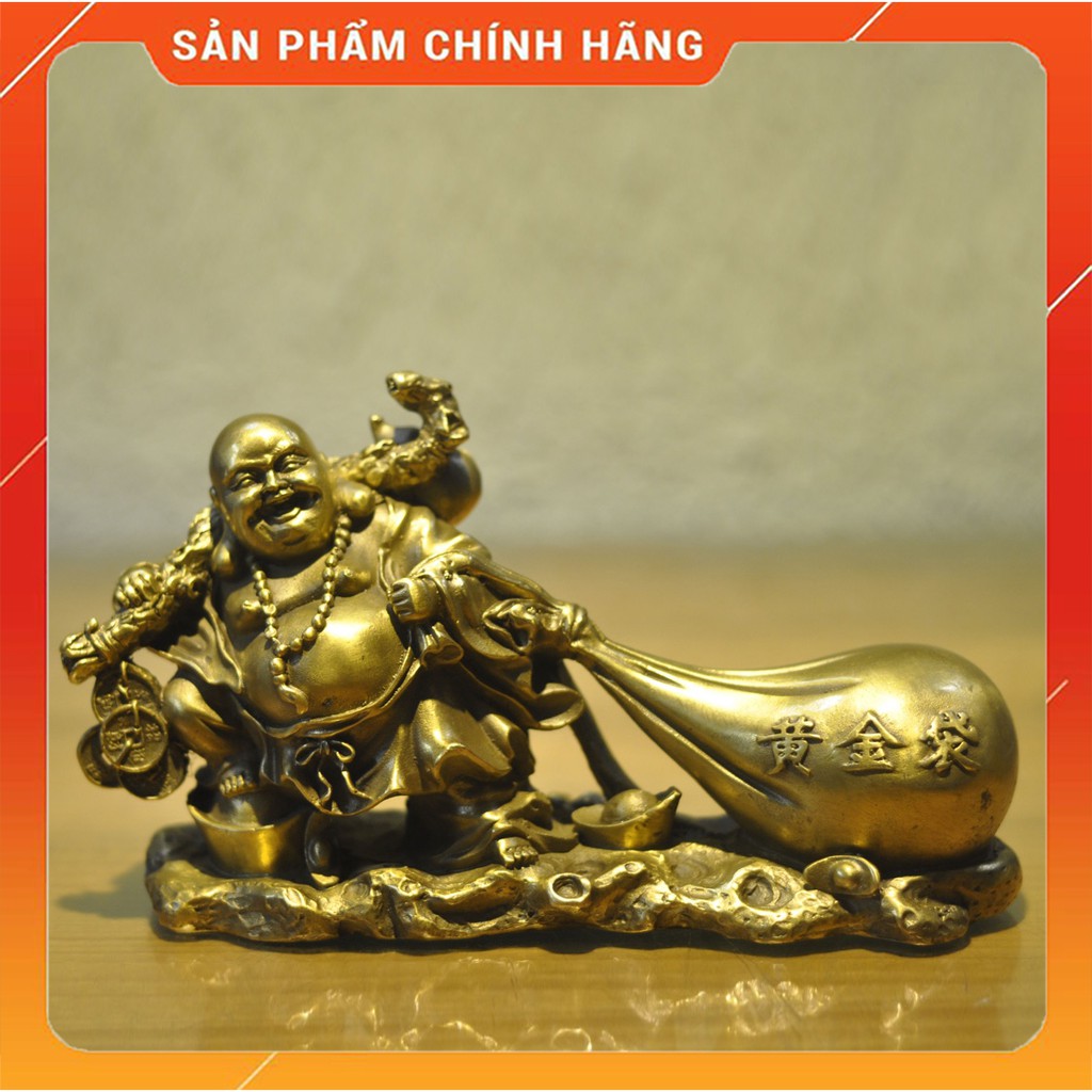 Tượng Di Lặc Kéo Bao Bằng Đồng, Đồ Đồng Đông Sơn