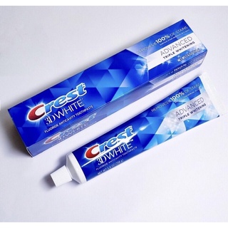Kem đánh răng Crest 3D White Advanced Triple Whitening