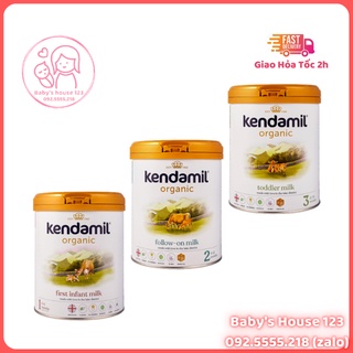 Sữa Kendamil Organic Số 1, 2 ,3 - Hộp 800g