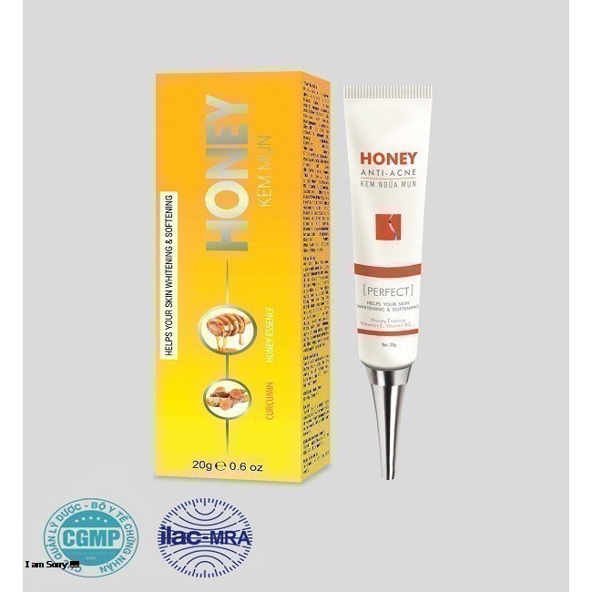 Kem ngừa mụn Honey 20g (mẫu mới)