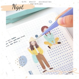 [SẴN] Nhíp Gắp Sticker Tone Maccaron