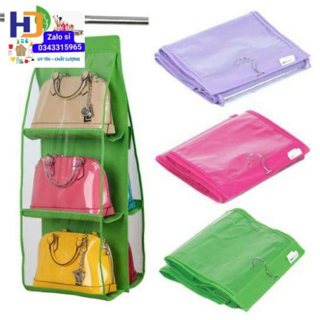 Túi treo túi xách 6 ngăn
