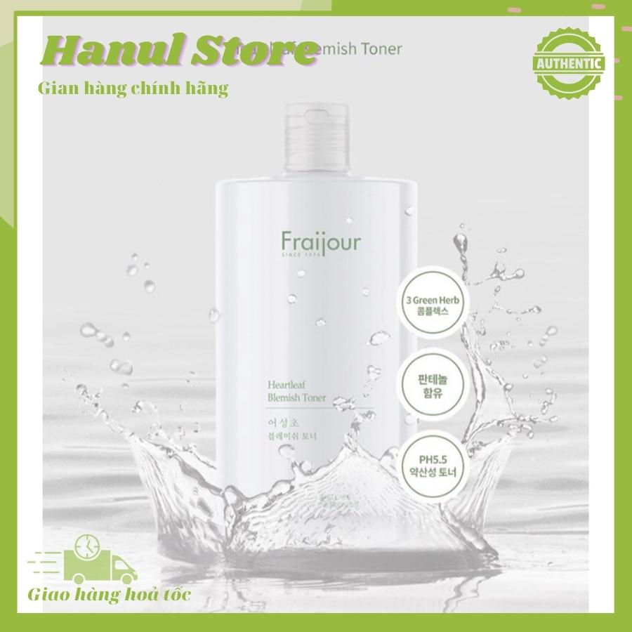 Toner Diếp Cá FRAIJOUR Làm Sạch Mụn Đầu Đen Heartleaf Blemish Toner Làm Dịu Da Cấp Ẩm