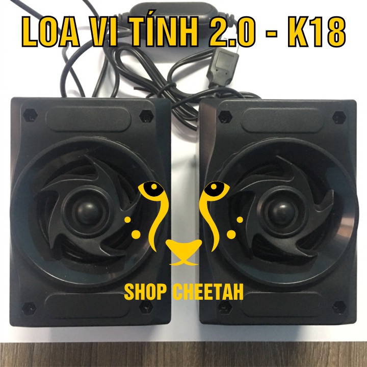 K21 &amp; K18 – Loa Vi Tính 2.0 – Multimedia Speaker 2.0 – Hàng nhập khẩu – Bảo hành 3 tháng