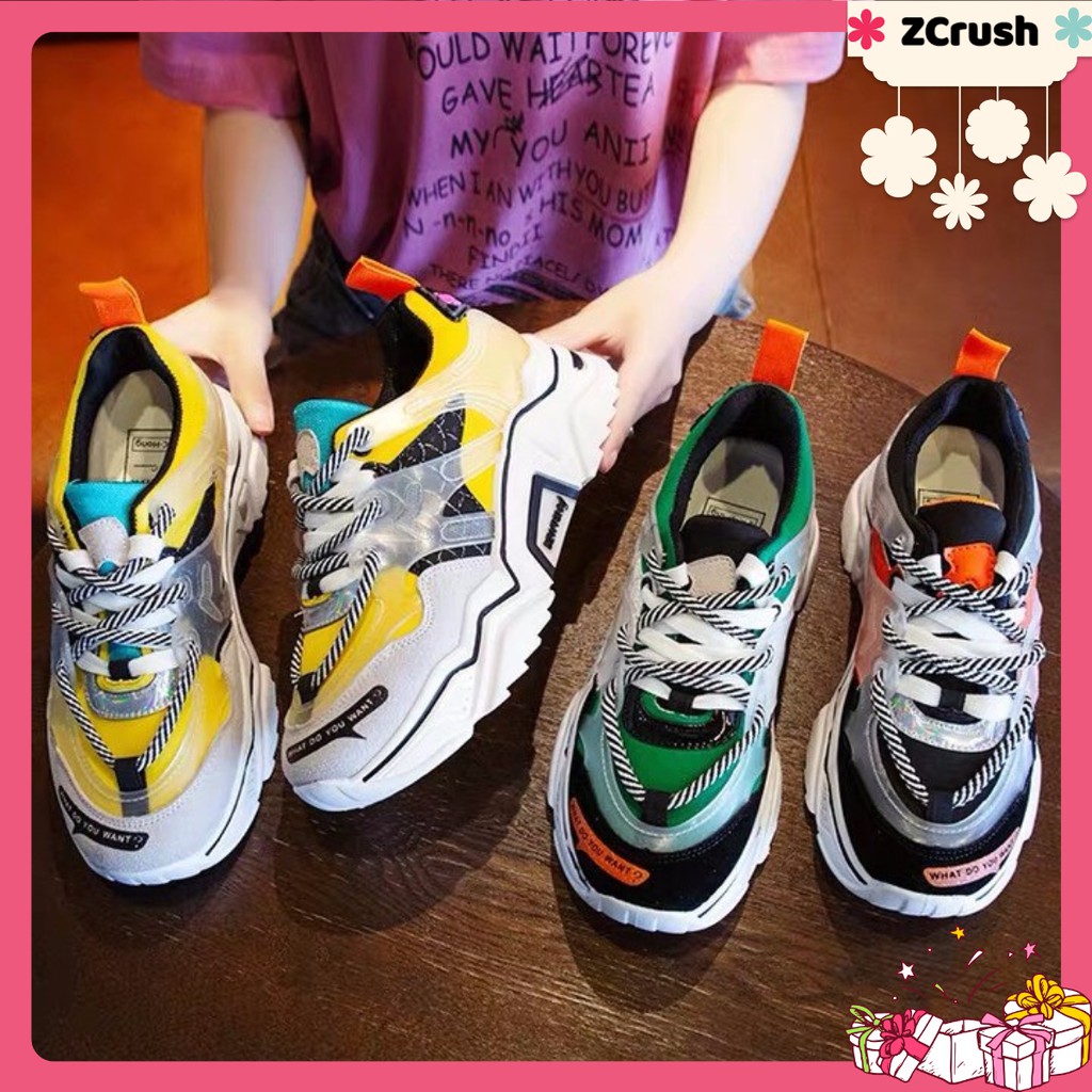 giày nữ sneaker KĐ 💖FREESHIP💖 Giày Sneaker Nữ Hướng 2019 Nhập Quảng Châu