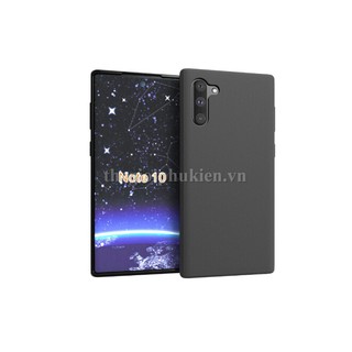 Ốp lưng Samsung Note 10/ Note 10 Plus Ou Case Dẻo Màu Đen