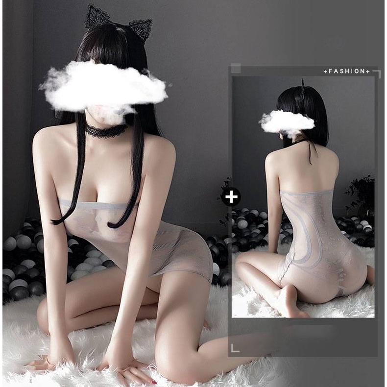 Bộ Đồ Lót Dạng Ống Họa Tiết Da Báo Quyến Rũ Cho Nữ | BigBuy360 - bigbuy360.vn