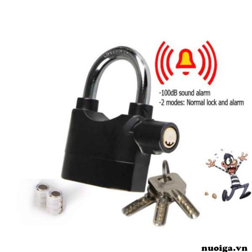 Khóa chống trộm có còi báo động ( tuyển khách sỉ)