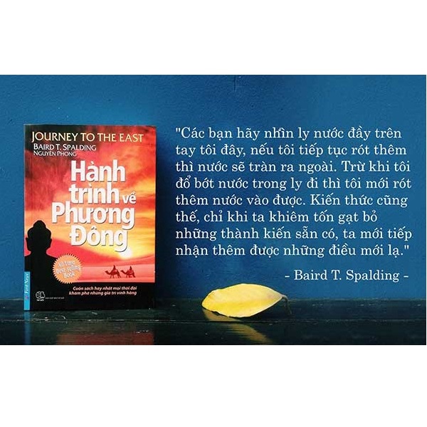 Sách - Hành Trình Về Phương Đông (Khổ Nhỏ) - Tái Bản In Màu  Tặng Kèm Bookmark