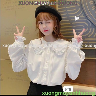 Áo sơ mi cổ bèo freeship 50k a,014