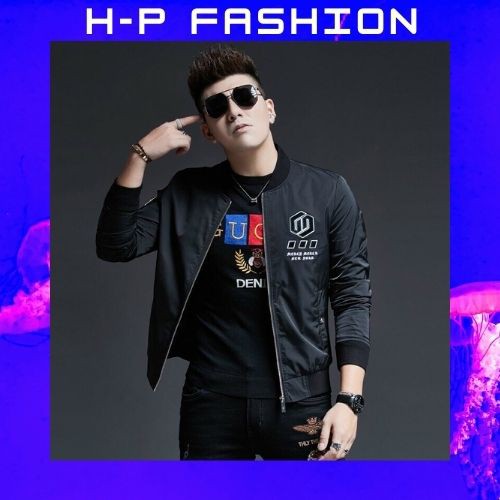 Áo Khoác Nam Gió 🔵 𝐅𝐑𝐄𝐄 𝐒𝐇𝐈𝐏 🔵 Khoác Dù Nam 2 Lớp Cao Cấp - Áo Khoác Nam Hàng Quảng Châu HpFashion - Akdnhp03