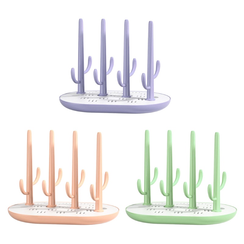 Giá Đỡ Phơi Khô Bình Sữa Em Bé / Núm Vú Giả