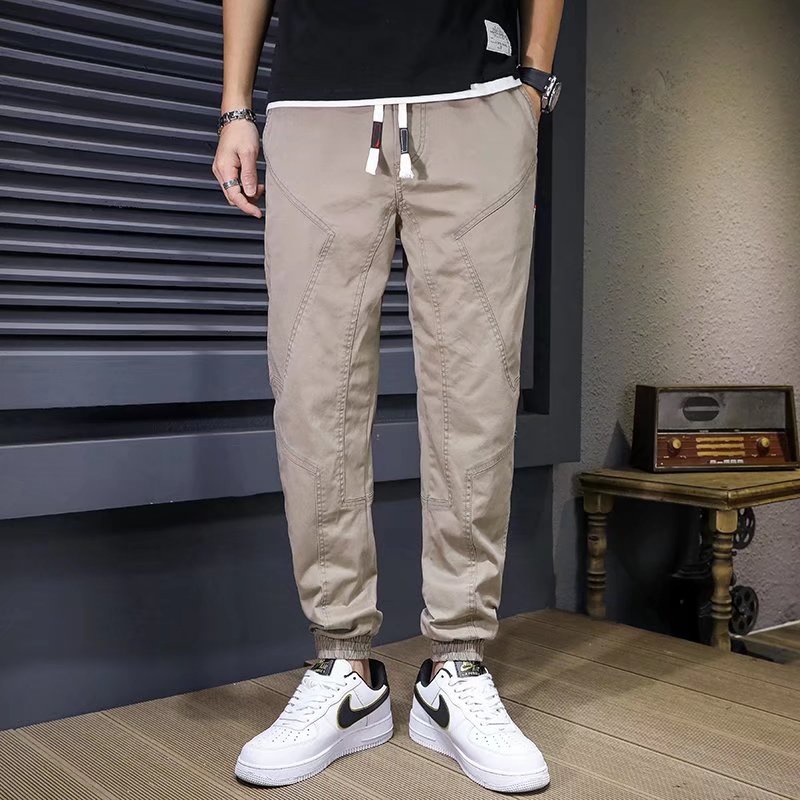 Quần Thể Thao Xuân Hè Phong Cách Hàn Quốc Mới Size M-5XL Dài Đến Mắt Cá Chân Cho Nam