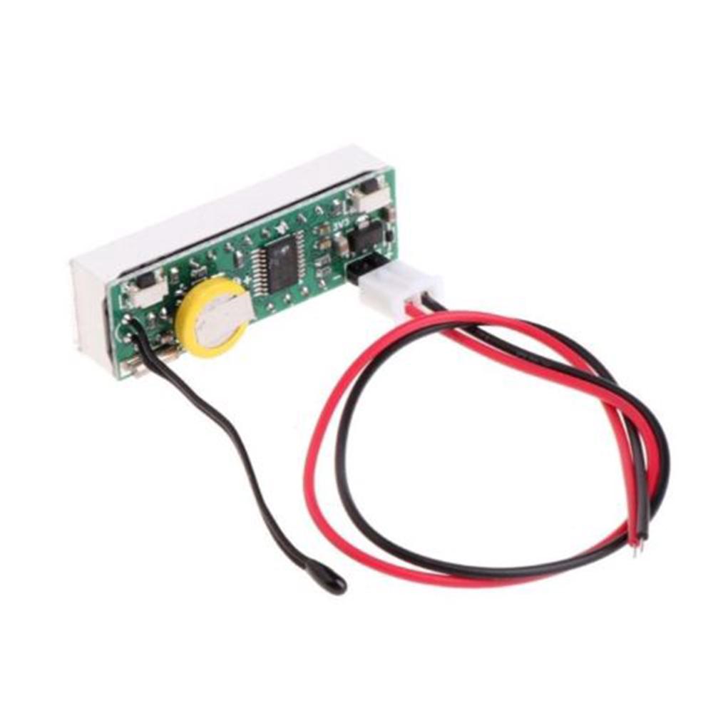 CHINK Mini Car Digital Clock Thermometer Voltmeter 3 IN 1 Meter LED Display