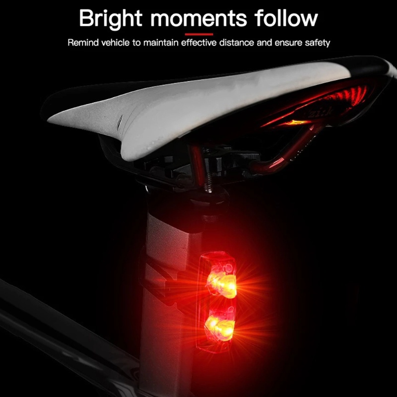 Đèn Hậu Xe Đạp Tự Động Từ Tính Chống Thấm Nước