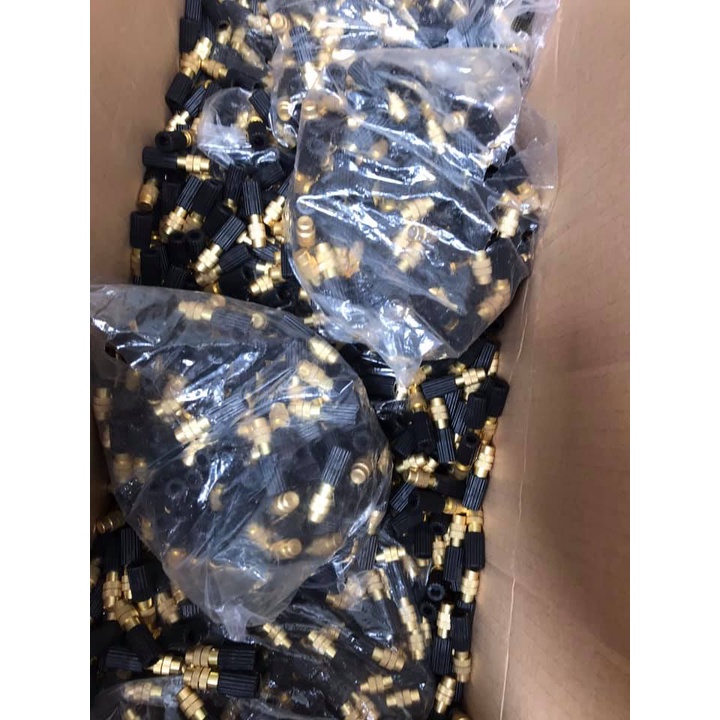 Bộ béc phun sương 5 cửa nhựa đồng kết nối ống 8mm