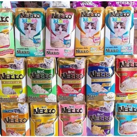 Pate Nekko Thạch Jelly Cho Mèo Mọi Lứa Tuổi