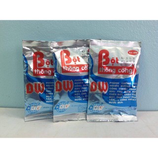 Combo 3 gói Bột thông cống DW