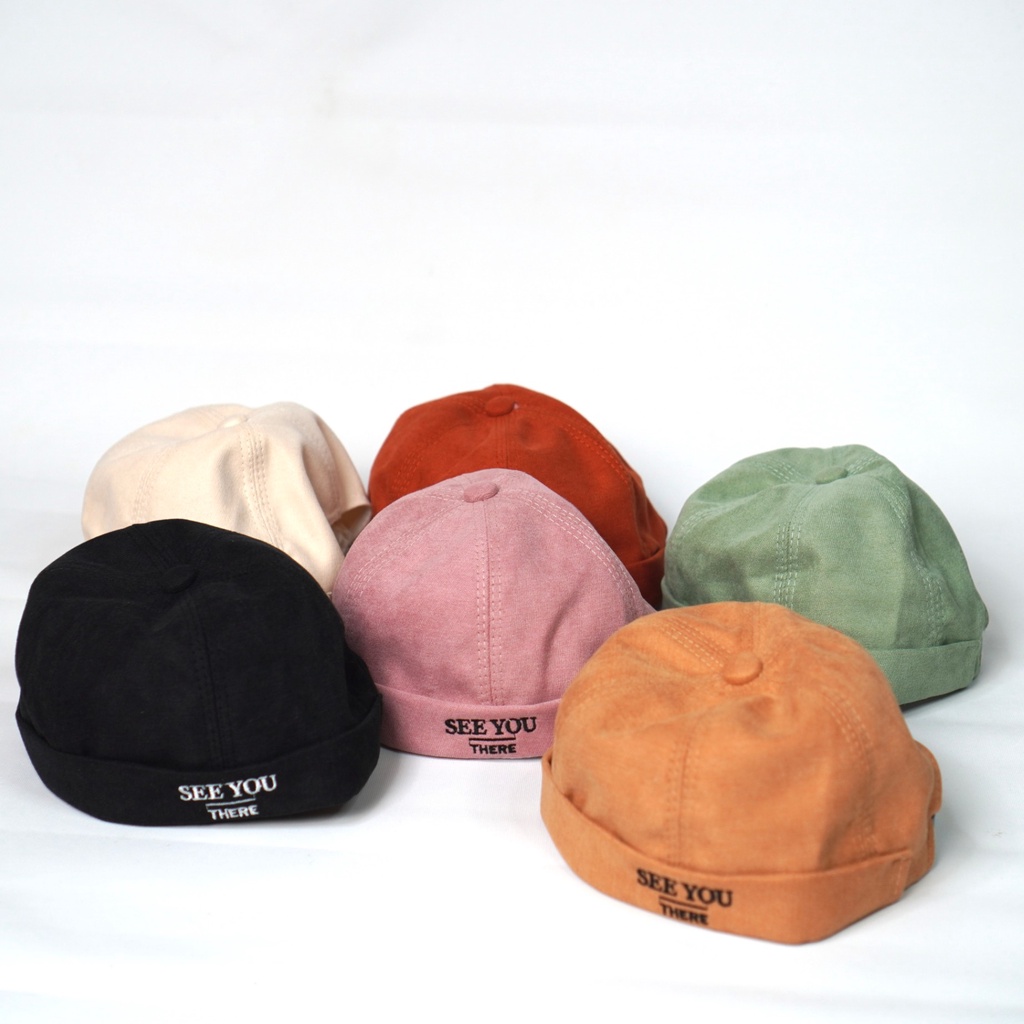 Nón Beanie vành tròn Mũ phong cách Retro Hàn Quốc thời trang form Unisex nam nữ B01
