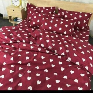 Bộ chăn ga gối cotton poly