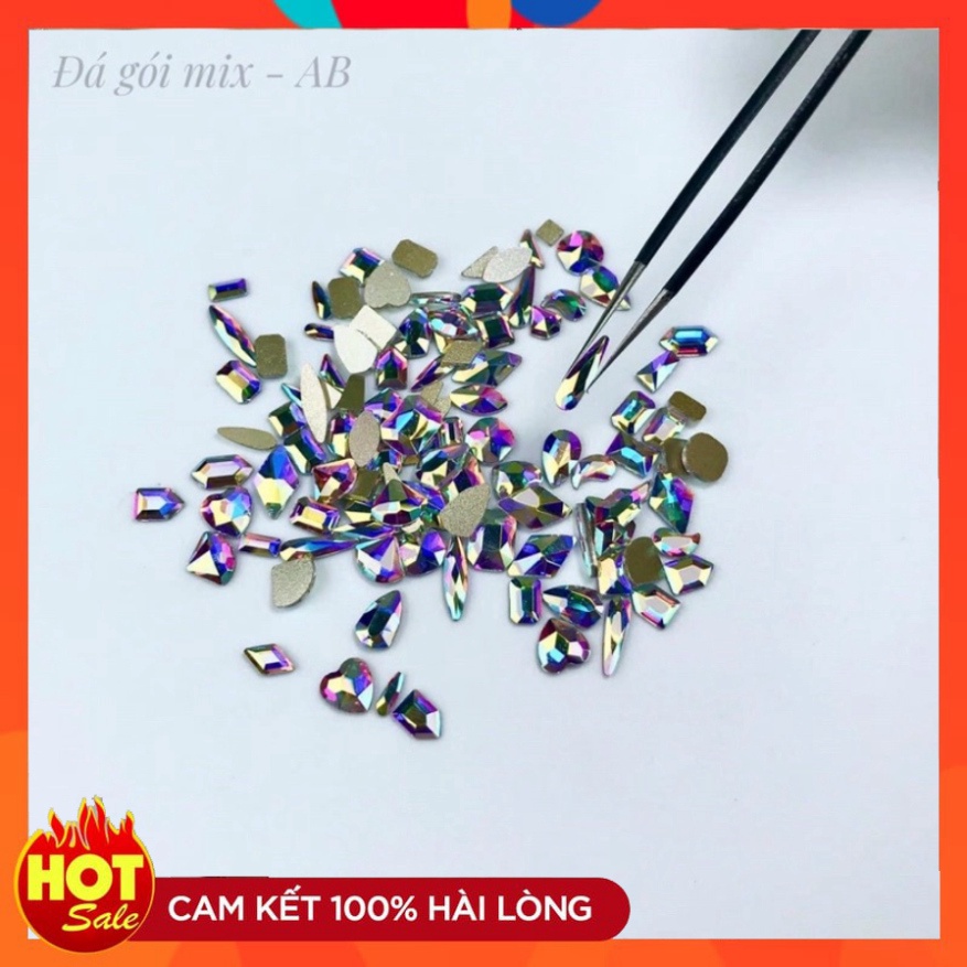 Đá Chân Bằng Mix 100 Viên Dùng Trang Trí Móng