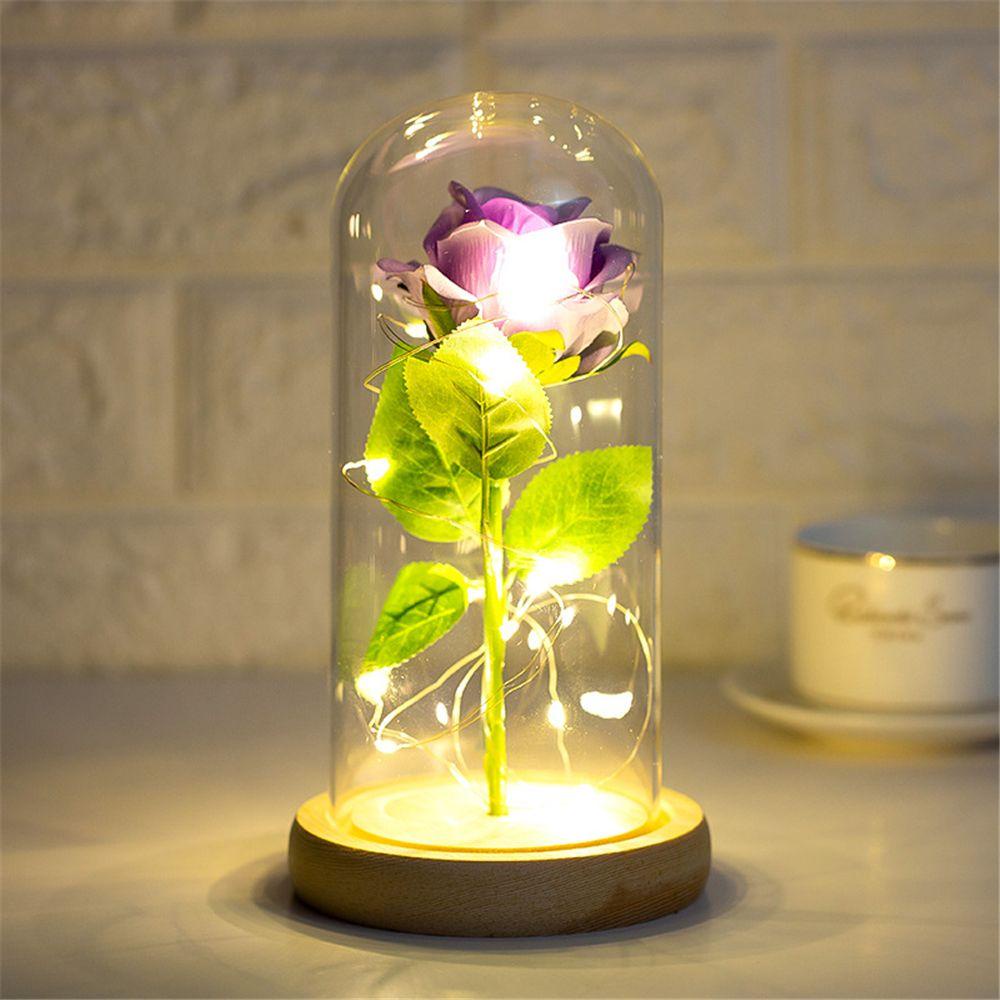 Đèn Lồng Họa Tiết Hoa Hồng Lãng Mạn Trang Trí Nội Thất