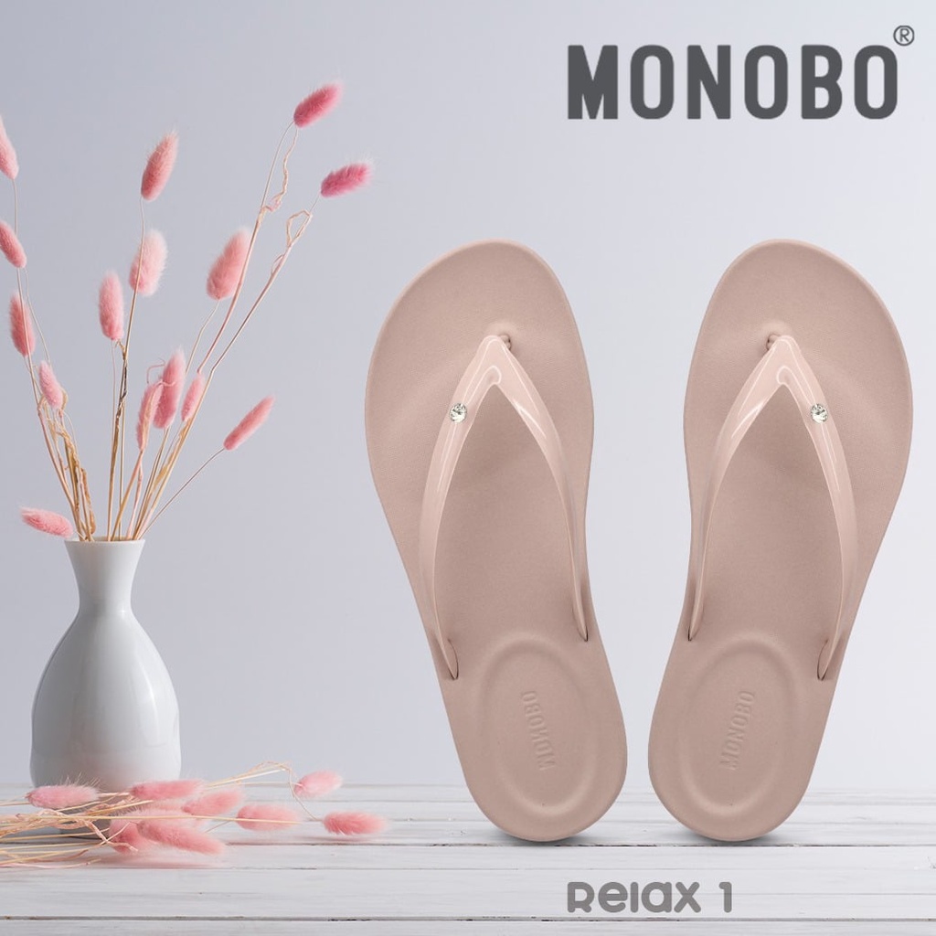 [Đủ màu] Dép quai kẹp nữ cao su xốp Thái Lan Monobo Marshmallow Fashion 1