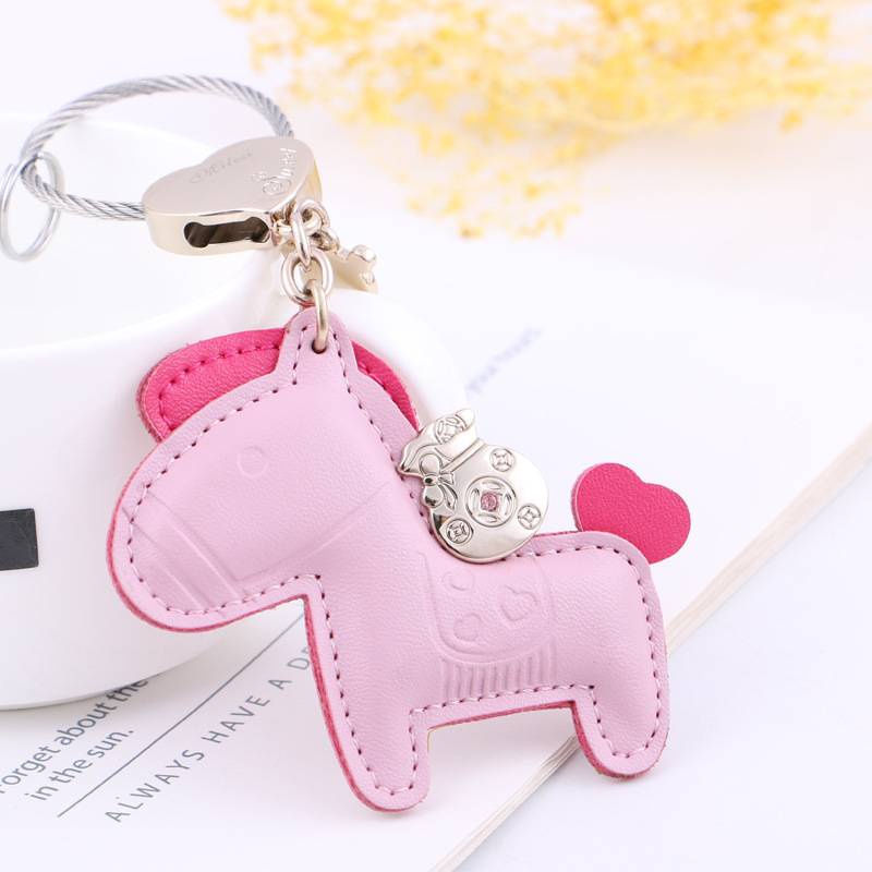Móc Treo Chìa Khoá Túi Xách Hình Ngựa Thời Trang
