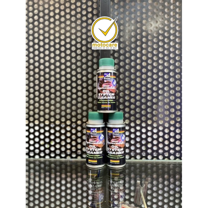 Bluechem Oil System Clearn (Súc rửa động cơ) / Dung tích 50ml (Bluechem nắp xanh) [CHĂM SÓC XE HƠI XE MÁY SÀI GÒN]