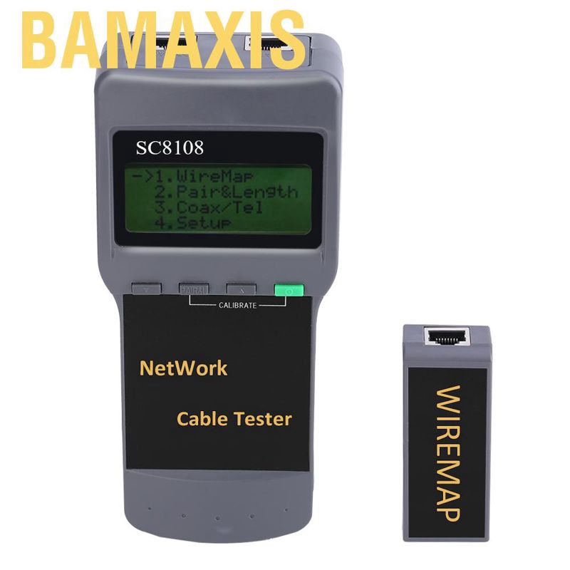 Thiết Bị Kiểm Tra Cáp Mạng Bamaxis S5 Rj45 Sc8108