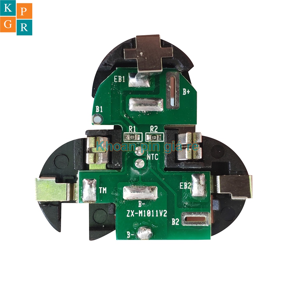 KPGR Vỏ pin Makita 10.8V 12V BL1013 Li-ion 3.7V nhận sạc zin