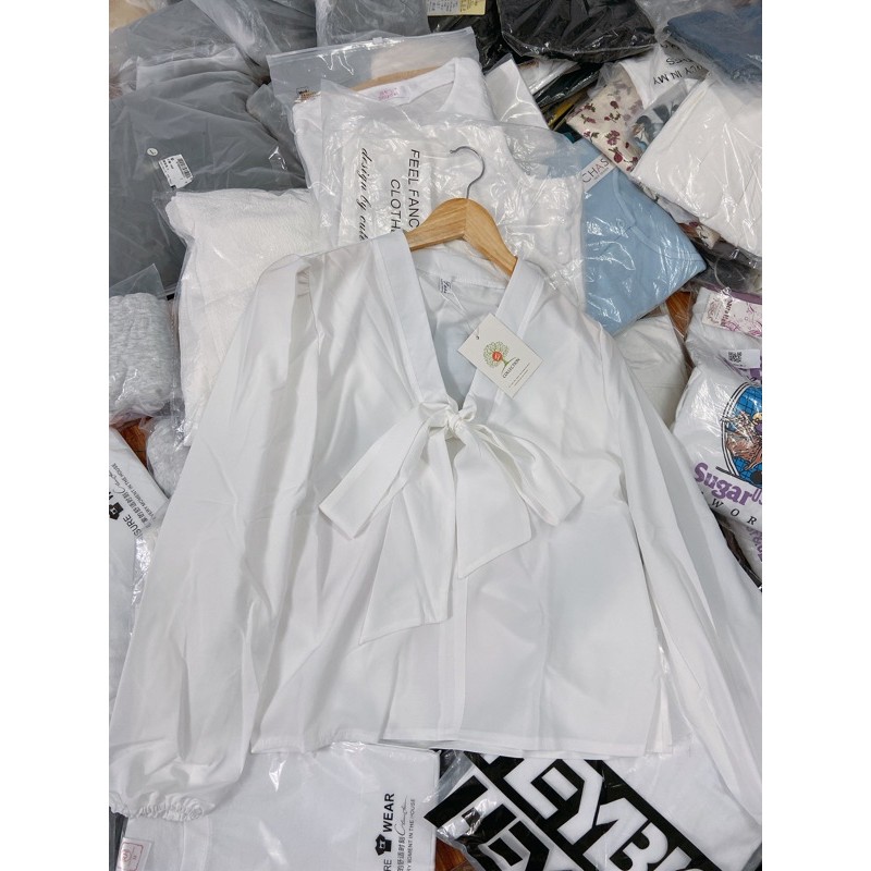 ÁO SƠ MI NƠ NGỰC SIÊU DỄ MIX ĐỒ | BigBuy360 - bigbuy360.vn