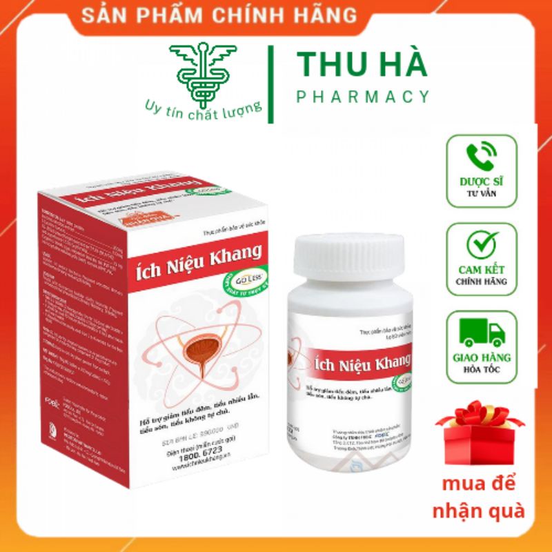 [ Có tem tích điểm] Ích Niệu Khang - tiểu nhiều , tiểu không tự chủ
