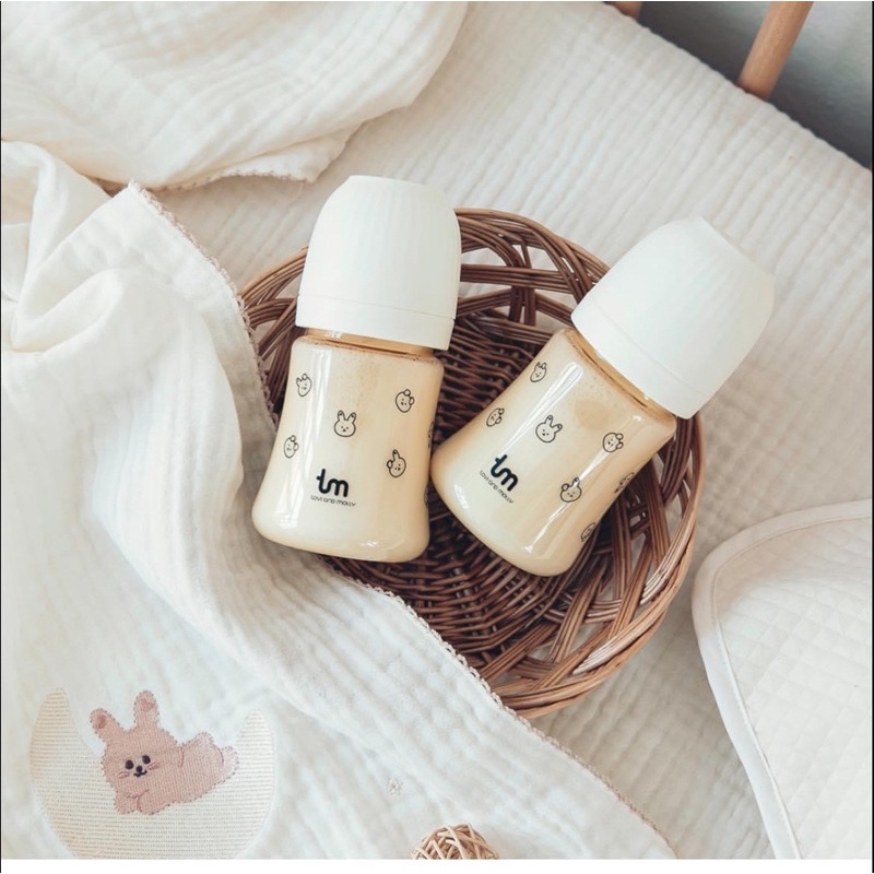 Bình sữa TOVI&MOLLY hoạ tiết Thỏ và Sóc đáng yêu
