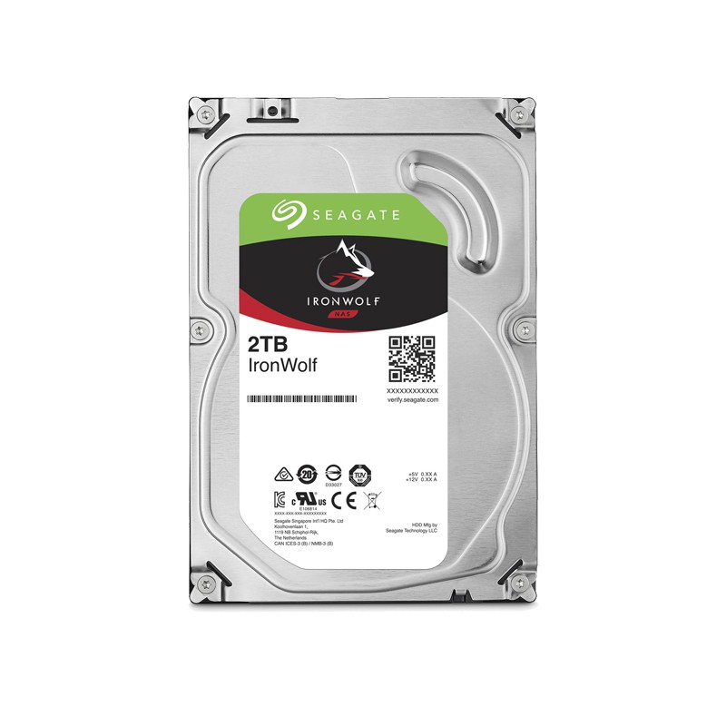 Combo thiết bị lưu trữ mạng NAS Synology DS220+ và 2 ổ cứng Seagate ironwolf 2T ST2000VN004